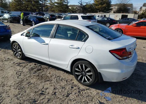 2015 Honda Civic Ex-L from USA, damaged, VIN 19XFB2F92FE234193